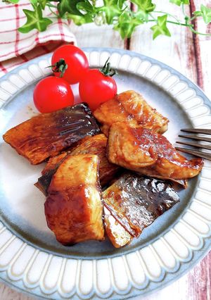 サバのウスターソース照り焼き-レシピのメイン写真