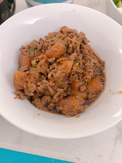 冷凍カットカボチャのそぼろ煮-レシピのメイン写真