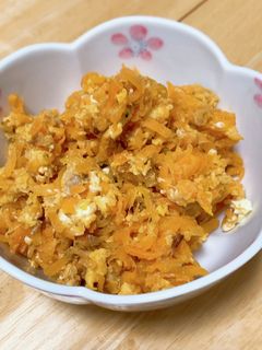 ダシたっぷり!にんじんしりしり-レシピのメイン写真