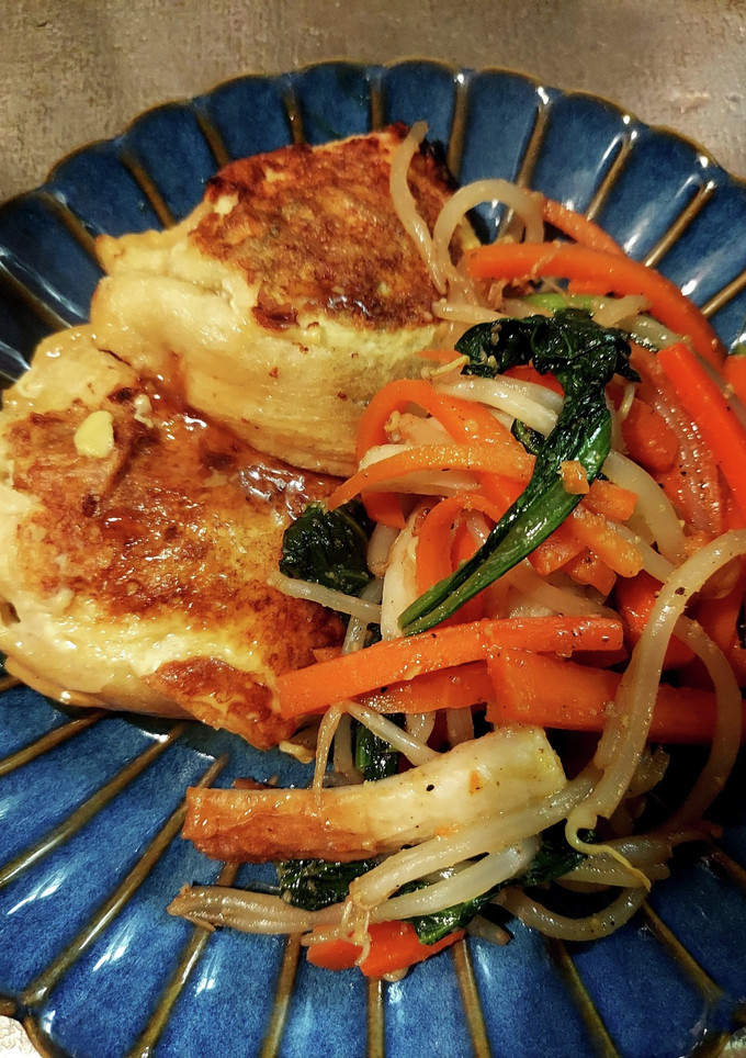 油揚げ納豆はさみ焼き-レシピのメイン写真