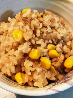 ツナと冷凍コーンの炊き込みご飯-レシピのメイン写真
