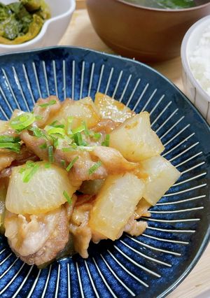 豚バラとだいこんのスタミナ味噌炒め-レシピのメイン写真