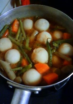 簡単すぎる★冷凍里芋の味噌煮-レシピのメイン写真