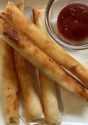少ない油で簡単♪もチーズの春巻き-レシピのメイン写真