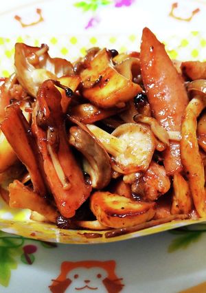 ウインナーとキノコのカレー炒め-レシピのメイン写真