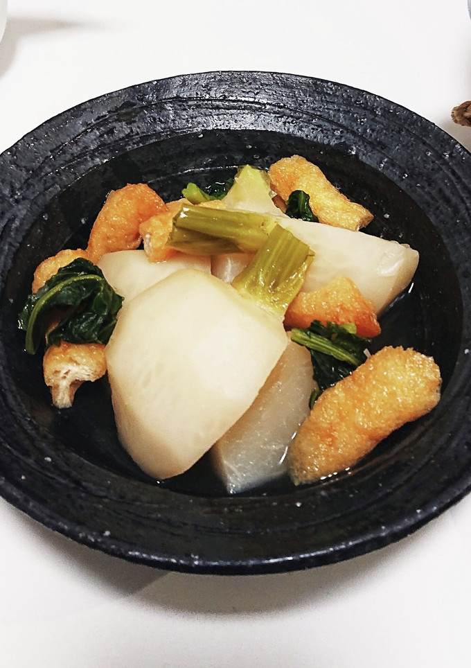 かぶと油揚げの煮浸し-レシピのメイン写真