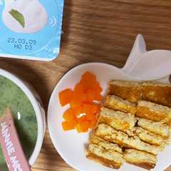 離乳食(後期)オートミールパンケーキ-レシピのメイン写真