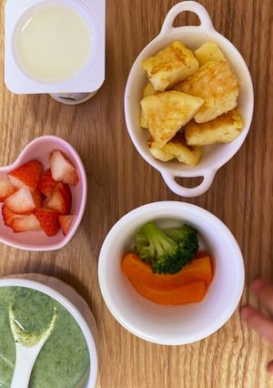 離乳食(後期)やわらかフレンチトースト-レシピのメイン写真