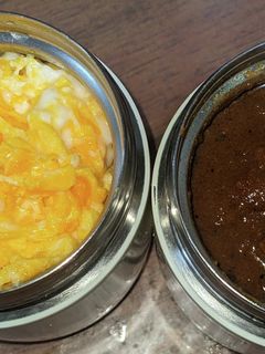250mlスープポットのチキンカレー弁当-レシピのメイン写真