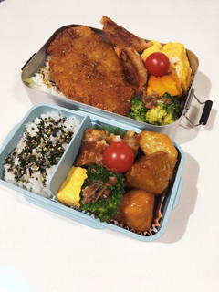 高1娘、社会人息子 弁当 23/2/22-レシピのメイン写真