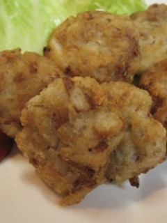 ツナとレンコンのお焼き-レシピのメイン写真
