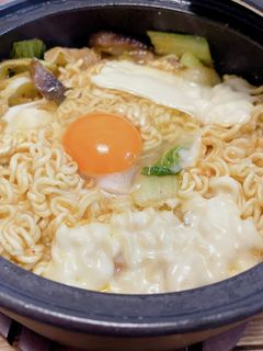 辛ラーメン(スンドゥブ風)-レシピのメイン写真