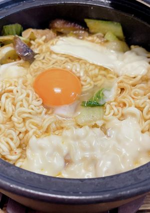 辛ラーメン(スンドゥブ風)-レシピのメイン写真