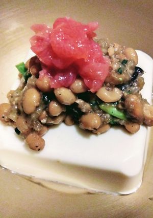 梅納豆麹豆腐-レシピのメイン写真