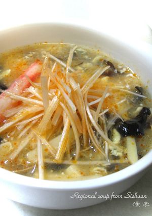四川料理✿サンラータン（酸辣湯）-レシピのメイン写真