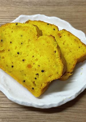 かぼちゃとエゴマの米粉パウンド(覚書)-レシピのメイン写真