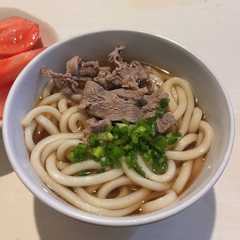 簡単　肉うどん　-レシピのメイン写真