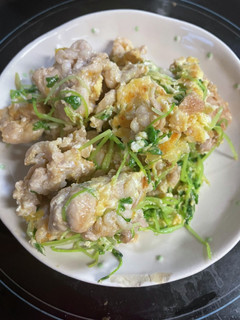 豆苗の和風炒め-レシピのメイン写真