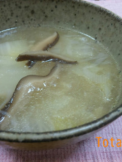 白菜と大根おろしのポカポカ中華スープ-レシピのメイン写真