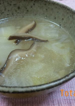 白菜と大根おろしのポカポカ中華スープ-レシピのメイン写真