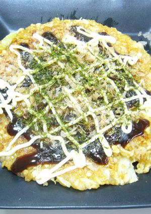 とってもﾍﾙｼー♪豆腐お好み焼き☆-レシピのメイン写真