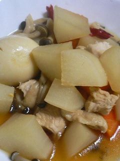 鶏大根のさっぱり煮-レシピのメイン写真