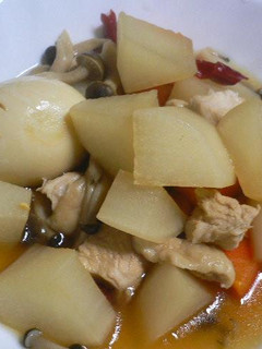 鶏大根のさっぱり煮-レシピのメイン写真