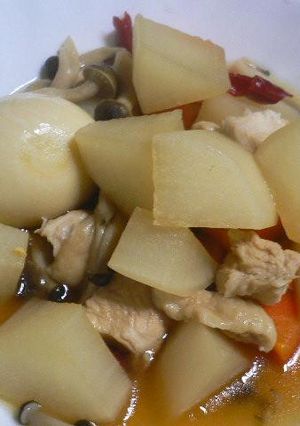 鶏大根のさっぱり煮-レシピのメイン写真