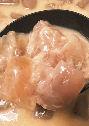 とろっとろ!牛アキレスで白みそのどて焼き-レシピのメイン写真