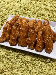 ジューシー♡甘辛だれの手羽中唐揚げ-レシピのメイン写真