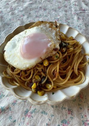 【ガーナ料理】「シト」でパスタ-レシピのメイン写真