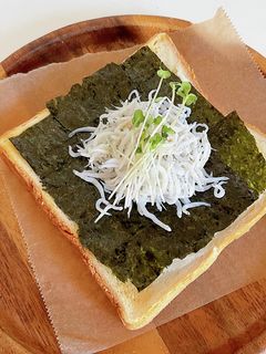 しらすのオープンサンド-レシピのメイン写真