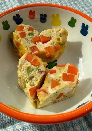 レンジで簡単オムレツ-レシピのメイン写真