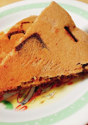 大きなチョコホットケーキ♡-レシピのメイン写真
