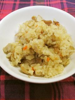 【保育園の給食】舞茸おこわ-レシピのメイン写真