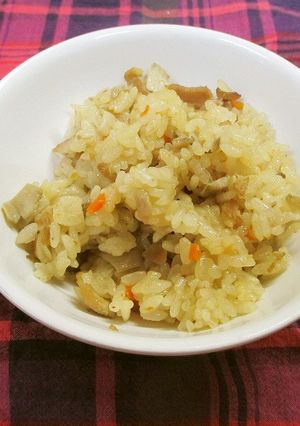 【保育園の給食】舞茸おこわ-レシピのメイン写真