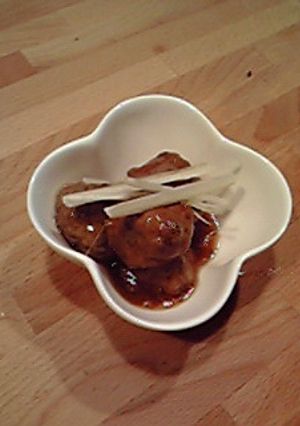やさしいお酢で美味ミートボール☆-レシピのメイン写真