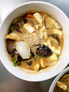 茄子椎茸簡単洋風きな粉コク旨八宝菜風-レシピのメイン写真
