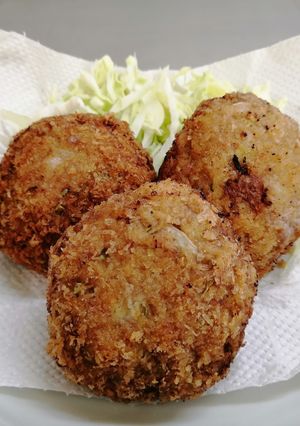 チーズＩＮメンチカツ-レシピのメイン写真