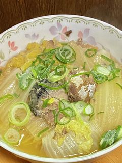 白菜のサバ缶煮込み-レシピのメイン写真