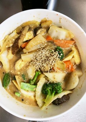 お一人様☆さっぱり辛根菜たっぷり野菜炒め-レシピのメイン写真