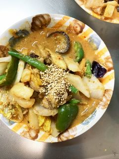 簡単きな粉ビビン麺味豚こま大根青椒肉絲風-レシピのメイン写真