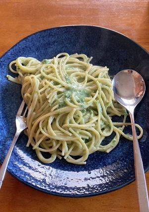 簡単!生海苔のクリームパスタ-レシピのメイン写真