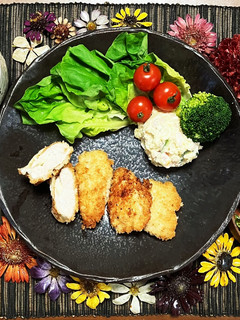 鶏むね肉のチーズサンド揚げ-レシピのメイン写真