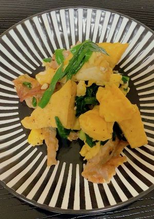 厚揚げの炒め物 オイスター風味♪-レシピのメイン写真