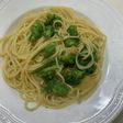 蕗のとうペペロンチーノ