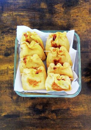 これが最美味【納豆の油揚げ包み】-レシピのメイン写真