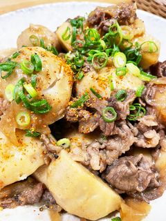 里芋の肉じゃが風♪-レシピのメイン写真