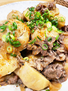 里芋の肉じゃが風♪-レシピのメイン写真