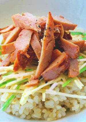 ３分！毎日食べたい葱タルチャーシュー丼♡-レシピのメイン写真
